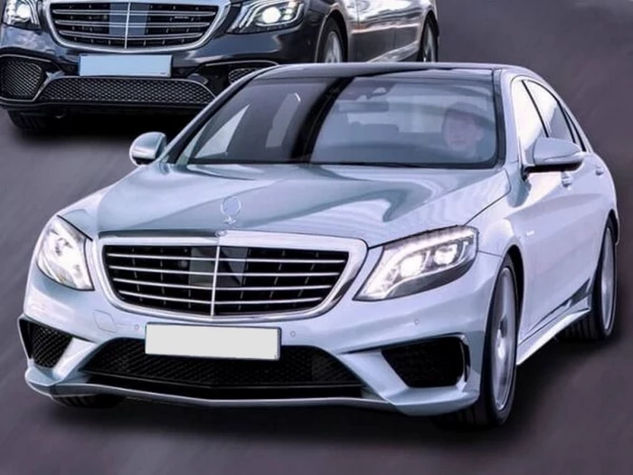Бампер передній Mercedes S W222 (14-17) - S63 AMG стиль 4
