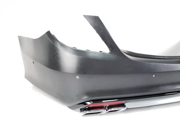 Бампер задній Mercedes S W222 (14-17) - S63 AMG (з насадками) 2