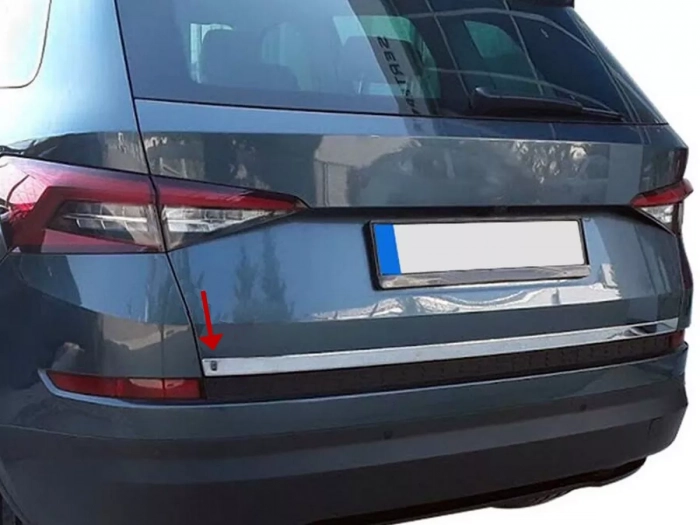 Хром на кромку багажника Skoda Kodiaq I (17-23) 4