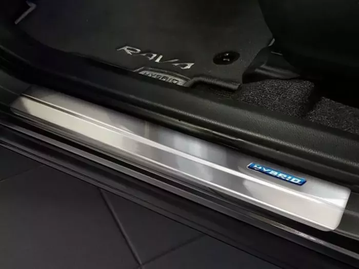 Накладки на пороги Lexus NX I (AZ10; 15-21) - Avisa (сталеві) 2