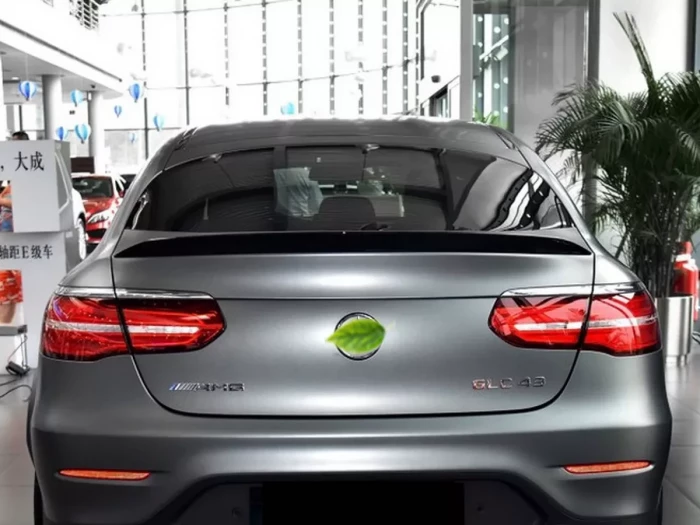 Спойлер Mercedes GLC Coupe C253 (16-23) - AMG стиль (чорний) 7