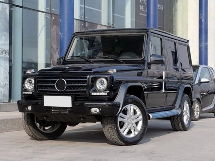 Пороги боковые Mercedes G W463 (90-18) - оригинал стиль 7