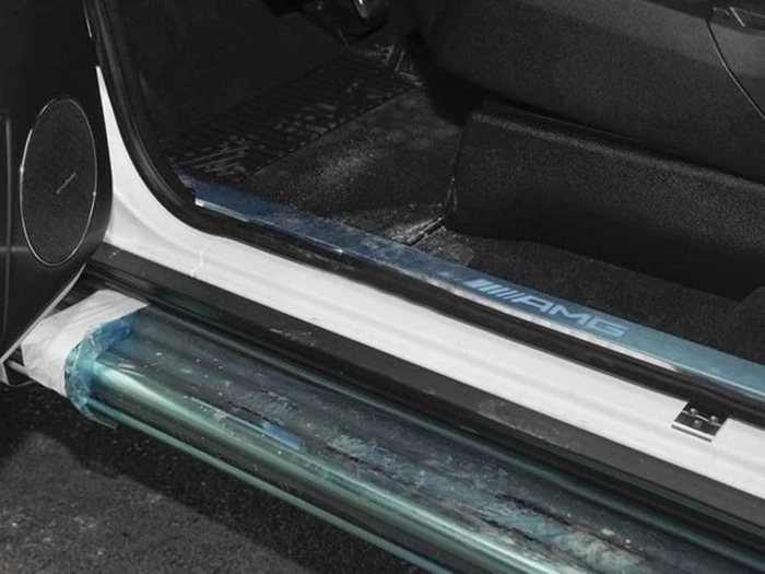 Пороги боковые Mercedes G W463 (90-18) - оригинал стиль 8