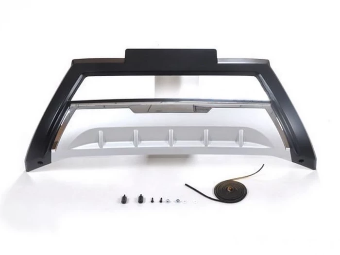 Накладка на передний бампер Nissan Navara/NP300 (15-) - ABS 2