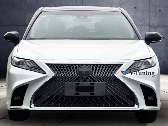 Бампер передній + задній Toyota Camry V70 (18-23) - Lexus LS стиль 3