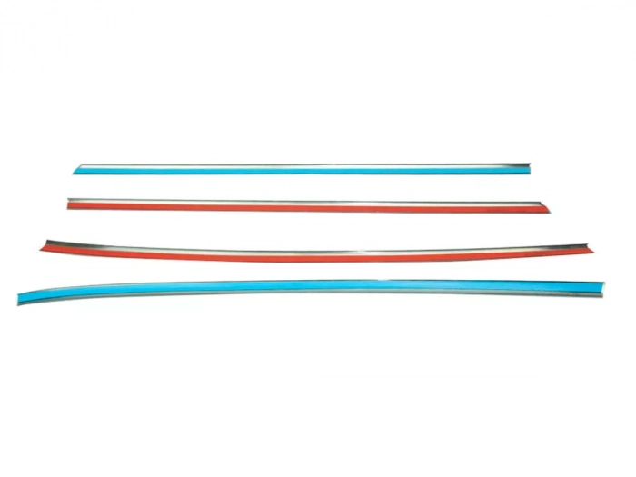 Хром нижні молдинги вікон Peugeot 208 (12-19) Htb 2