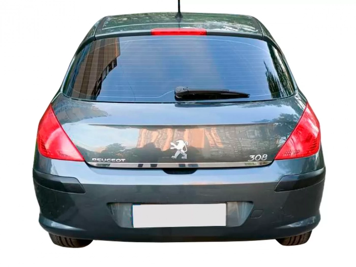 Хром на кромку багажника Peugeot 308 I (T7; 07-13) 5D Htb 4