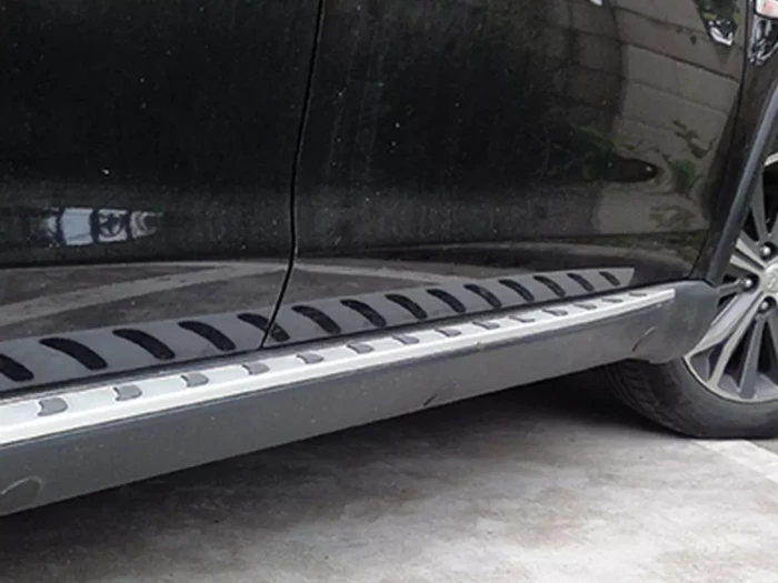 Пороги боковые Peugeot 4008 (12-16) - оригинал стиль 3