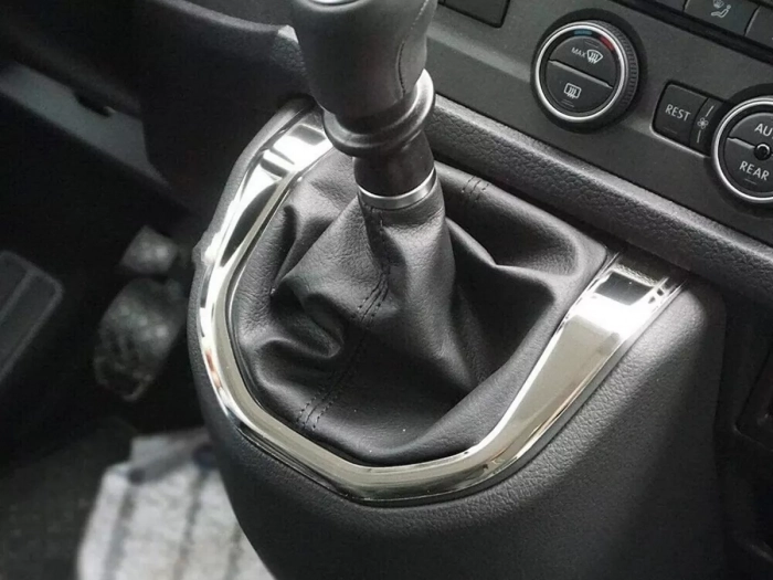 Хром окантовка ручки МКПП VW T6 (15-19) - глянцевая 7