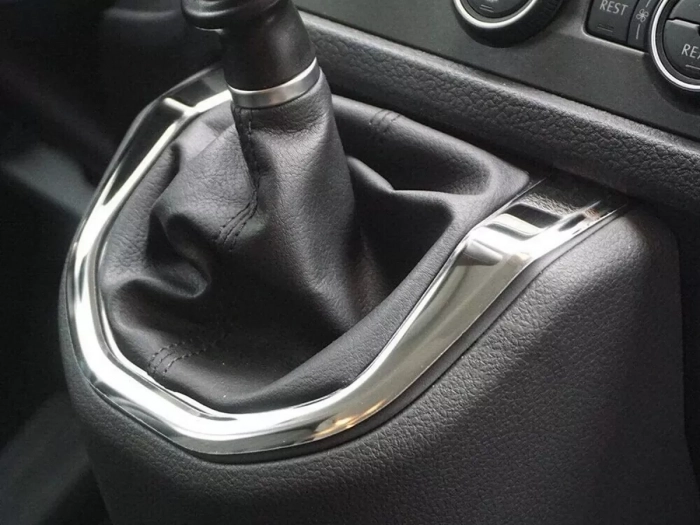 Хром окантовка ручки МКПП VW T6 (15-19) - глянцевая 8