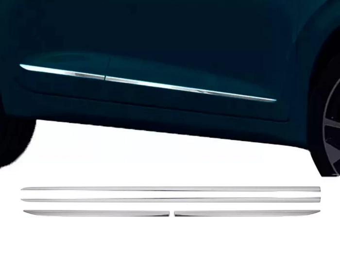 Хром молдинги дверні VW Polo Mk5 (09-17) Htb 1