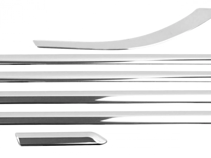 Хром нижние молдинги окон Ford Mondeo Mk5 (14-22) Sedan 2