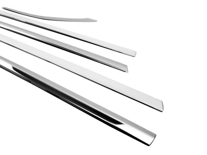 Хром нижние молдинги окон Ford Mondeo Mk5 (14-22) Sedan 3