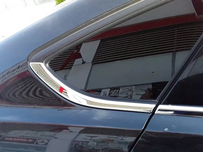 Хром нижние молдинги окон Ford Mondeo Mk5 (14-22) Sedan 7