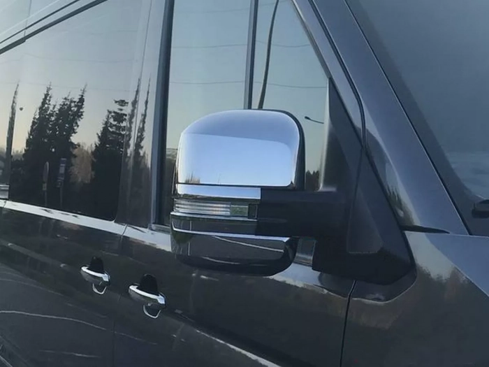 Хром накладки на дзеркала VW Crafter II (17-) 7