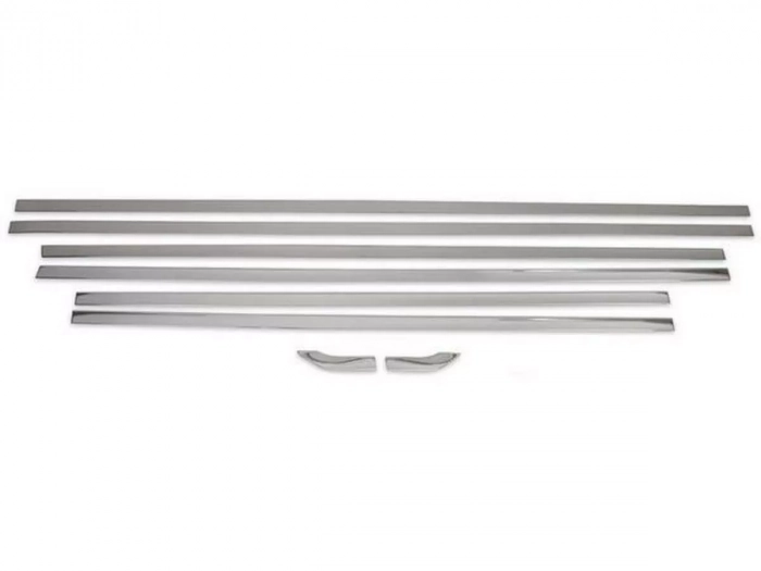 Хром нижні молдинги вікон VW Crafter II (17-) L2 (середня база) 2