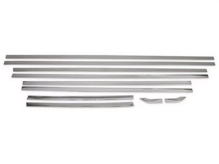 Хром нижні молдинги вікон VW Crafter II (17-) L3/L4 (довга база) 2