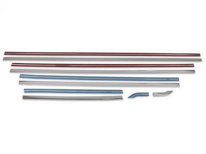 Хром нижні молдинги вікон VW Crafter II (17-) L3/L4 (довга база) 4