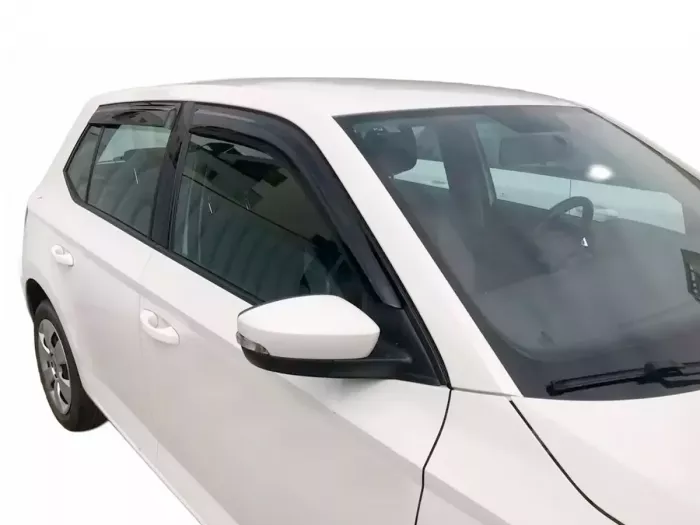 Дефлектори вікон Skoda Fabia III (NJ; 14-21) Htb - Hic (накладні) 5