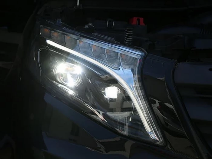 Фары Mercedes Vito III W447 (14-) - LED V-Class стиль 5