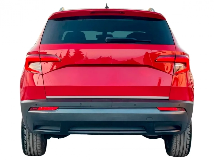 Хром на кромку багажника Skoda Karoq (NU7; 17-) 5