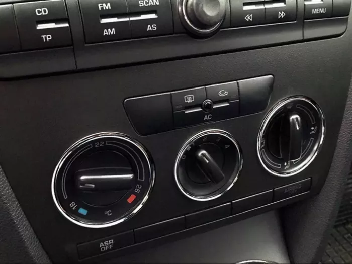Кільця на ручки пічки Skoda Octavia A5 (04-08) - без кондиціонера 2