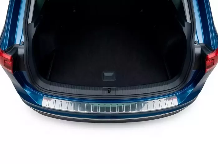 Накладка на задний бампер VW Tiguan II / Allspace (16-23) - Carmos 5