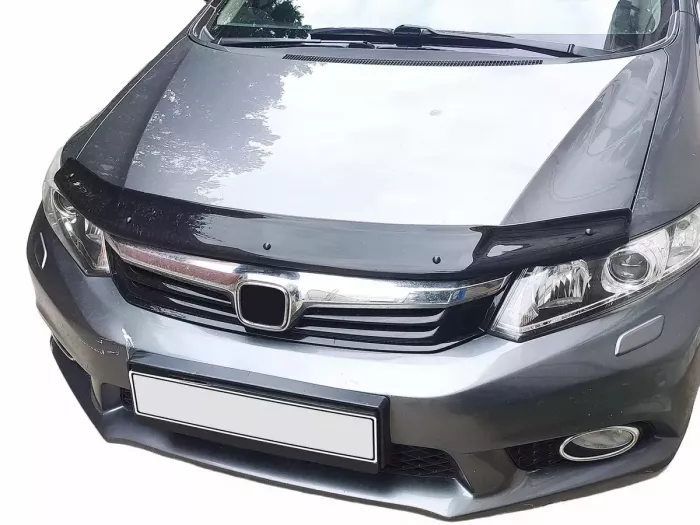 Дефлектор капота Honda Civic 9 (12-16) Sedan - Cappafe 6