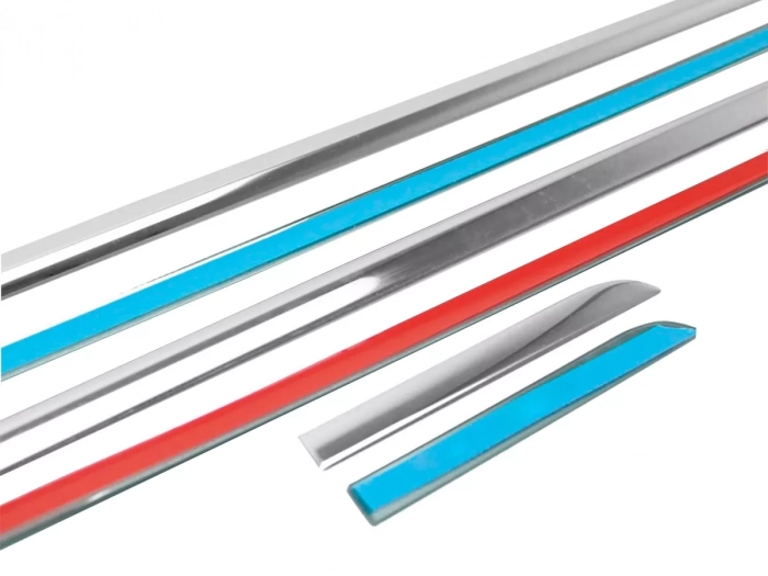 Хром нижние молдинги окон Honda Civic IX (12-15) Sedan 3