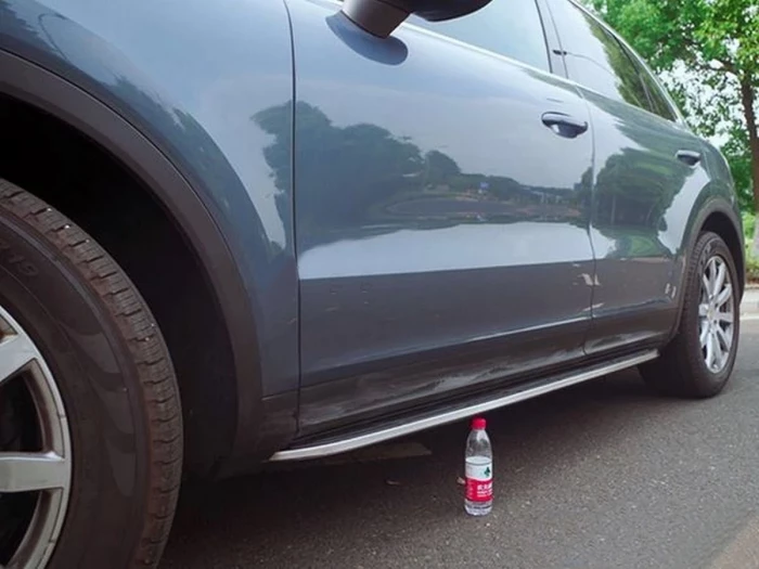 Пороги боковые Porsche Cayenne III (18-) - оригинал стиль 5