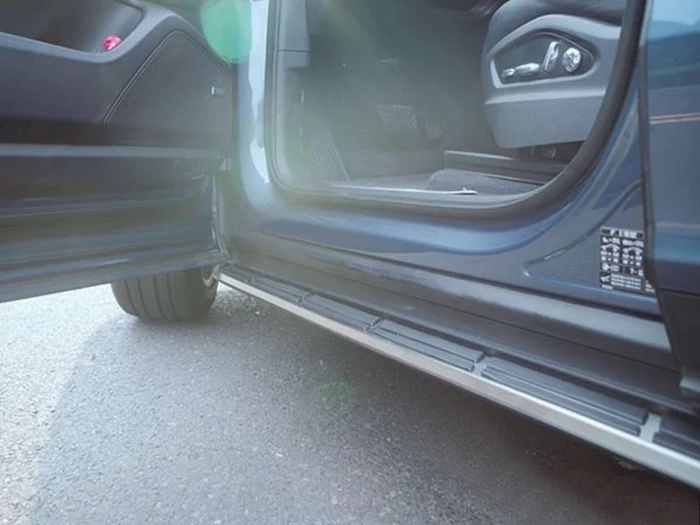 Пороги боковые Porsche Cayenne III (18-) - оригинал стиль 7