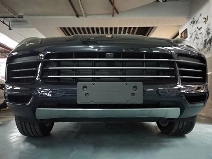 Накладки под бампер Porsche Cayenne III (18-) 5