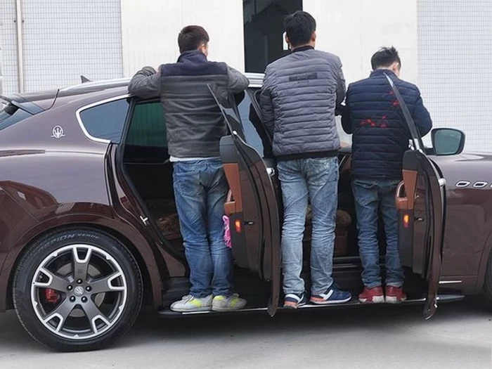 Пороги боковые Maserati Levante (16-) - OEM стиль 5