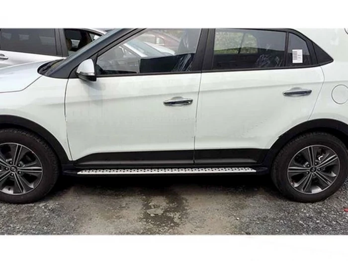 Пороги боковые Hyundai Creta I (14-20) - BMW стиль 4