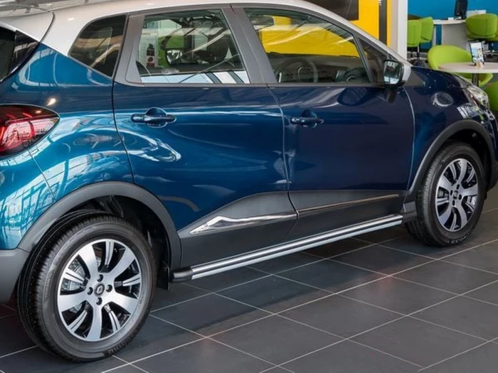 Пороги бічні Renault Captur I (J87; 13-19) - стиль OEM 2