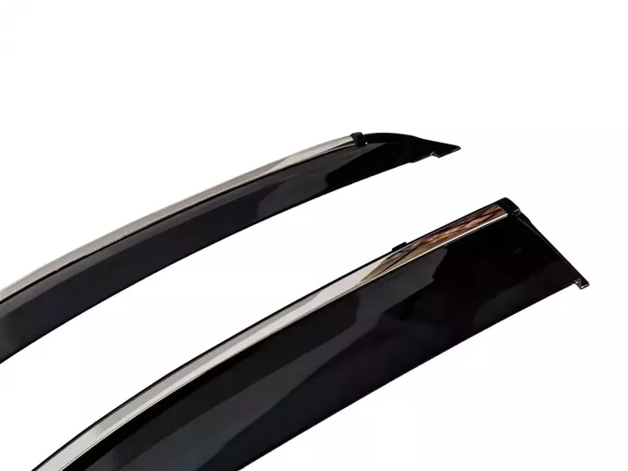 Дефлекторы окон Mercedes Vito / V W447 (14+) - Niken (with chrome molding) 3