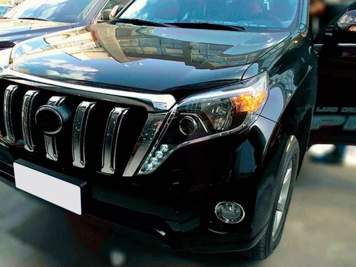 Фары Toyota LC J150 Prado IV (14-17) - LED DRL (без AFR) 7
