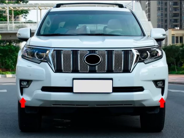 Противотуманки Toyota LC J150 Prado IV (18-23) - LED с рамками 7