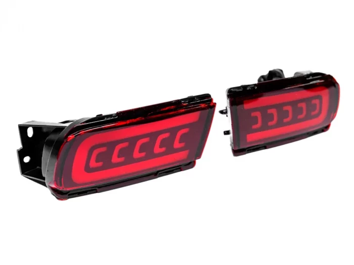 Габариты заднего бампера Toyota LC J150 Prado IV (18-23) - LED 2