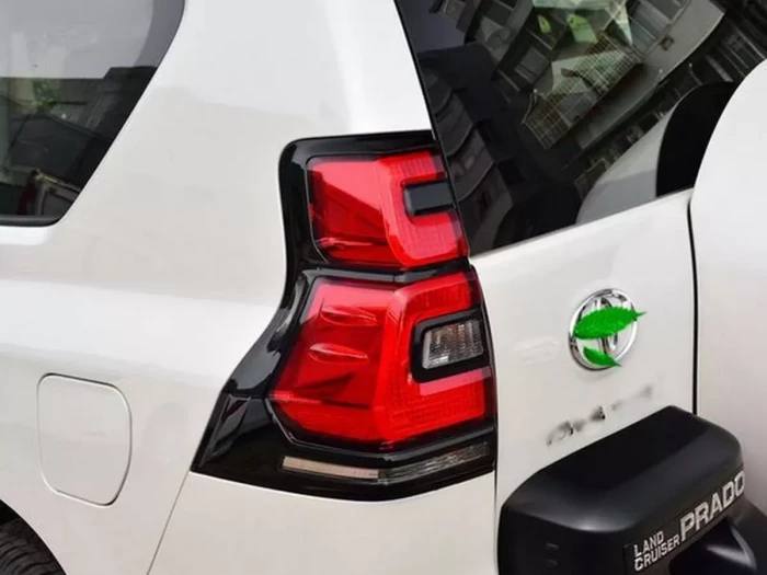 Фонари задние Toyota LC J150 Prado IV (18+) - LED красно-чёрные 5