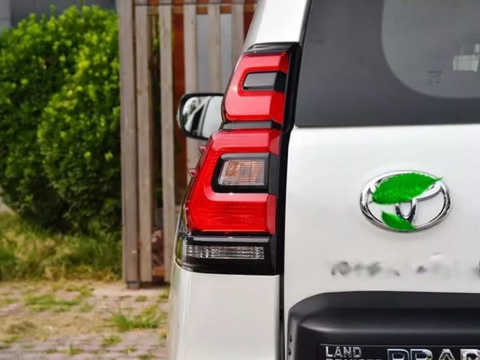 Фонари задние Toyota LC J150 Prado IV (18+) - LED красно-чёрные 6