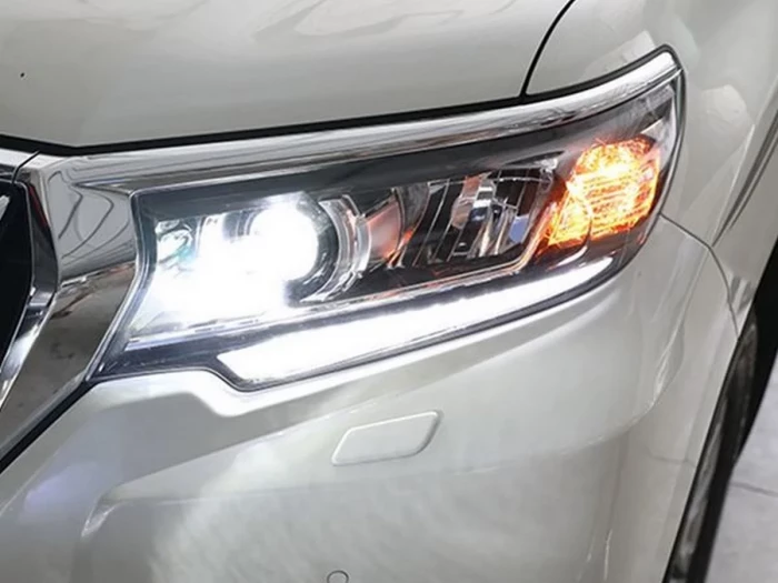 Фары передние LC J150 Prado IV (18-23) - LED DRL 6
