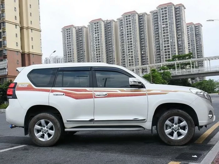 Молдинг дверей Toyota LC J150 Prado IV (09-23) - хром 4