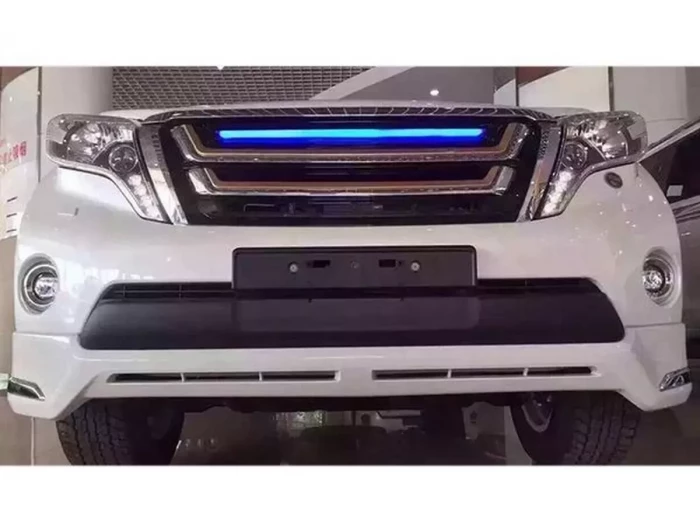 Решётка Toyota LC J150 Prado IV (14-17) - LED Modellista стиль 3
