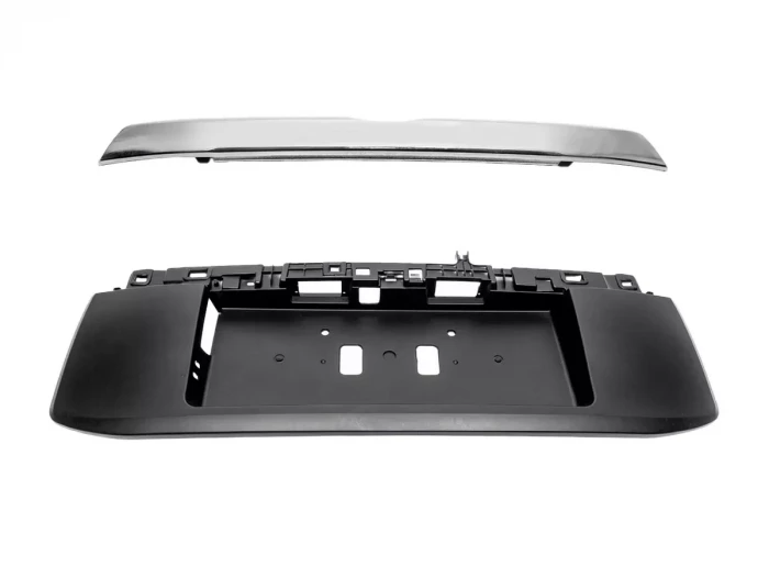 Подиум под задний номер Toyota LC J150 Prado IV (09-23) - стиль 2018 2