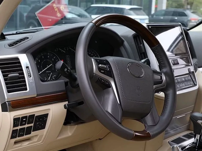 Кермо з Airbag Toyota LC 200 / 150 Prado IV - темне дерево 3