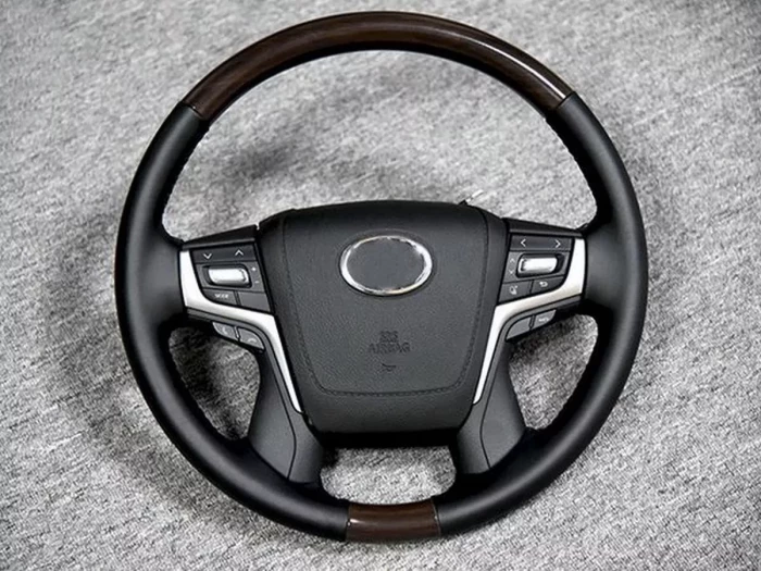 Кермо з Airbag Toyota LC 200 / 150 Prado IV - темне дерево 6