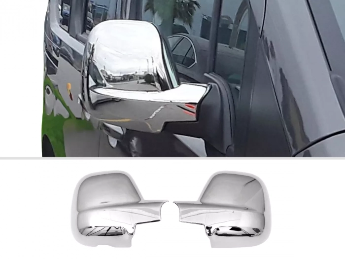 Хром накладки на дзеркала Citroen Jumpy III (17-) - Omsa 1