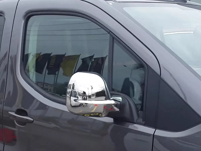 Хром накладки на дзеркала Citroen Jumpy III (17-) - Omsa 4