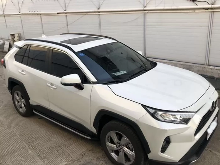 Пороги бічні Toyota Rav4 V (XA50; 19-) - OEM стиль 8
